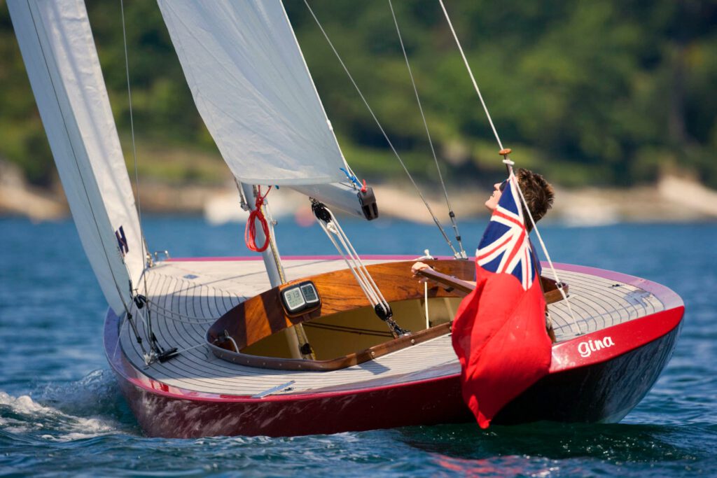 Rustler 24 sailing