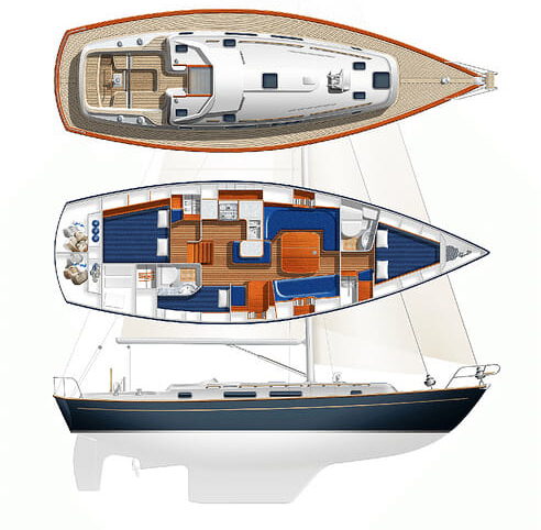 Rustler 42 illustration
