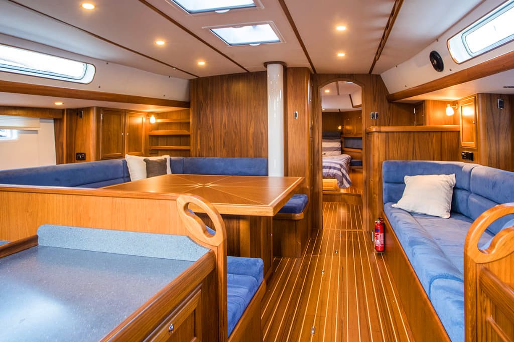 Rustler 57 interior